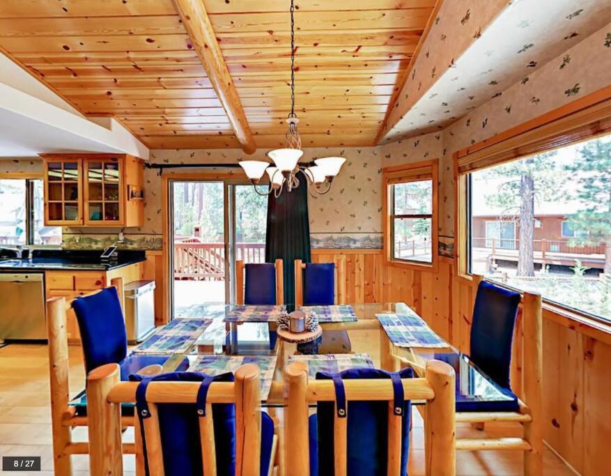 Вилла Teakwood - 3-Br Spa, Fire Pit, Quiet, Ac, Centrally Located Биг Бэар Лейк Экстерьер фото