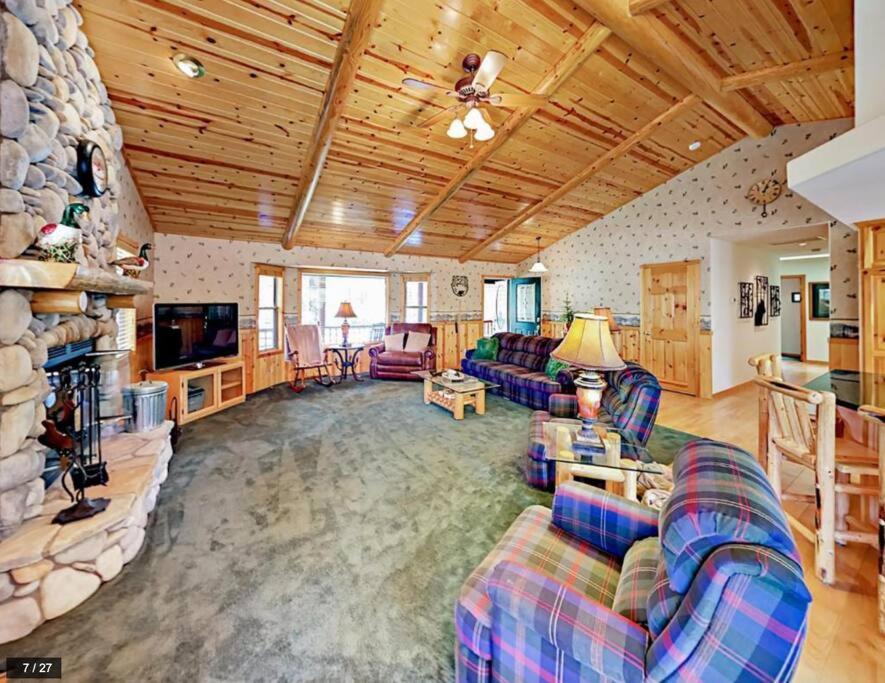 Вилла Teakwood - 3-Br Spa, Fire Pit, Quiet, Ac, Centrally Located Биг Бэар Лейк Экстерьер фото