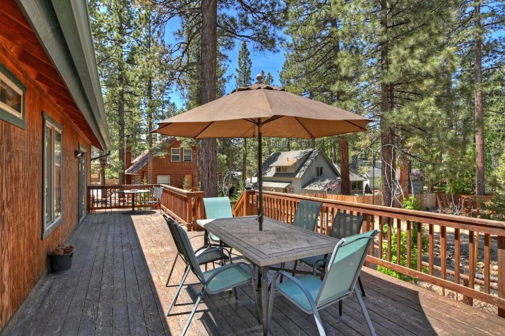 Вилла Teakwood - 3-Br Spa, Fire Pit, Quiet, Ac, Centrally Located Биг Бэар Лейк Экстерьер фото